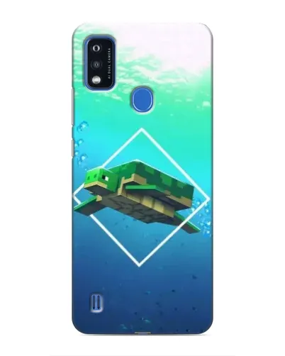 Чехол для ZTE Blade A51 с картинкой «Черепаха Minecraft» Чехол для ZTE Blade A51 с картинкой «Черепаха Minecraft»