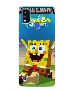 Чохол для ZTE Blade A51 з картинкою «Губка Боб Minecraft» Чохол для ZTE Blade A51 з картинкою «Губка Боб Minecraft»