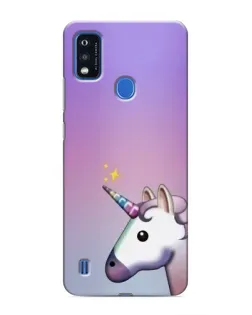 Чехол для ZTE Blade A51 с картинкой «Единорог градиент»