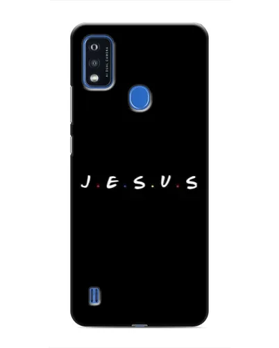 Чехол для ZTE Blade A51 с картинкой «Точки веры J.E.S.U.S.»