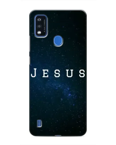 Чехол для ZTE Blade A51 с картинкой «Звездное небо Jesus»