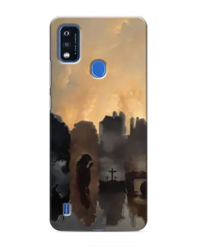 Чехол для ZTE Blade A51 с картинкой «Дорога к вере»