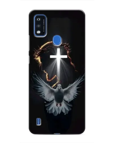 Чехол для ZTE Blade A51 с картинкой «Голубь и Свет»