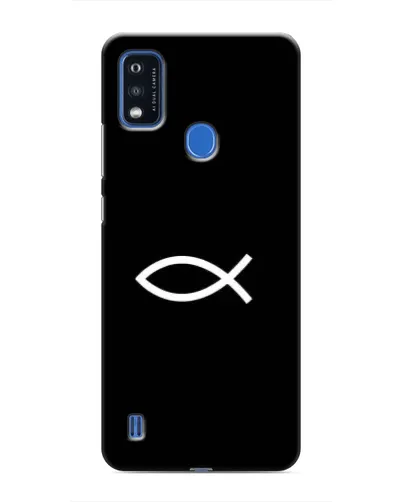 Чехол для ZTE Blade A51 с картинкой «Символ рыбы Jesus» Чехол для ZTE Blade A51 с картинкой «Символ рыбы Jesus»
