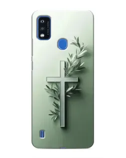 Чехол для ZTE Blade A51 с картинкой «Оливковая ветвь»