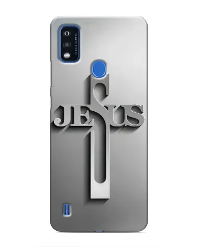 Чехол для ZTE Blade A51 с картинкой «Металлический крест Jesus» Чехол для ZTE Blade A51 с картинкой «Металлический крест Jesus»
