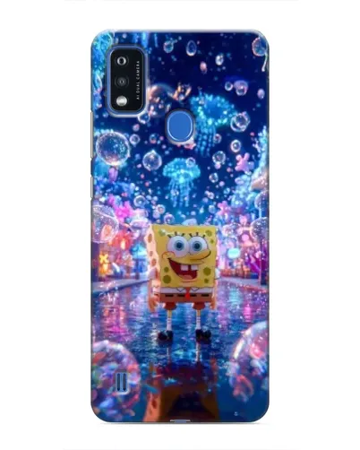 Чехол для ZTE Blade A51 с картинкой «Неоновый океан» Чехол для ZTE Blade A51 с картинкой «Неоновый океан»