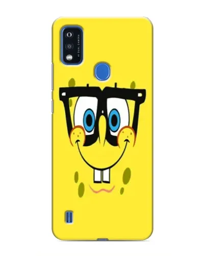 Чехол для ZTE Blade A51 с картинкой «Минималистичный Спанч Боб» Чехол для ZTE Blade A51 с картинкой «Минималистичный Спанч Боб»