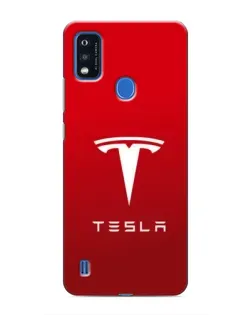 Чехол для ZTE Blade A51 с картинкой «Tesla Red Classic»
