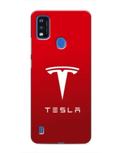 Чехол для ZTE Blade A51 с картинкой «Tesla Red Classic»