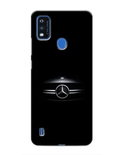Чехол для ZTE Blade A51 с картинкой «Mercedes — абстрактные линии»