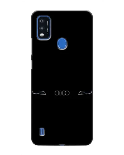 Чехол для ZTE Blade A51 с картинкой «Audi — световой подпись»