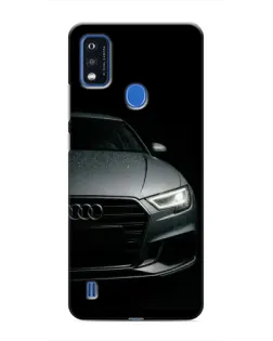 Чехол для ZTE Blade A51 с картинкой «Audi — детализация кузова»