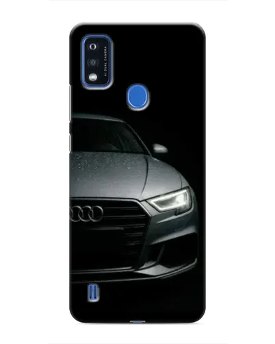Чехол для ZTE Blade A51 с картинкой «Audi — детализация кузова»