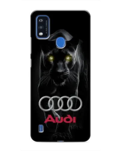 Чехол для ZTE Blade A51 с картинкой «Пантера и Audi»