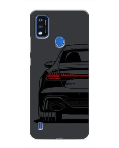 Чехол для ZTE Blade A51 с картинкой «Задняя часть Audi — арт»