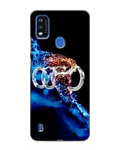 Чехол для ZTE Blade A51 с картинкой «Энергия лого Audi»