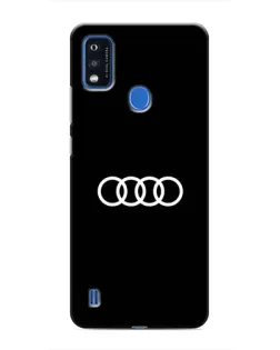 Чехол для ZTE Blade A51 с картинкой «Audi White Logo»