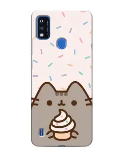 Чохол для ZTE Blade A51 з картинкою «Пушин з кексом» Чохол для ZTE Blade A51 з картинкою «Пушин з кексом»