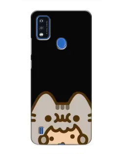 Чохол для ZTE Blade A51 з картинкою «Пушин на чорному» Чохол для ZTE Blade A51 з картинкою «Пушин на чорному»