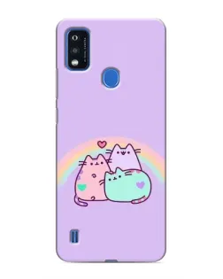 Чохол для ZTE Blade A51 з картинкою «Веселкові Пушини» Чохол для ZTE Blade A51 з картинкою «Веселкові Пушини»