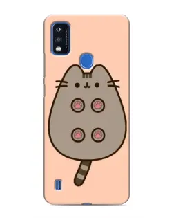 Чохол для ZTE Blade A51 з картинкою «Пушин пузиком догори» Чохол для ZTE Blade A51 з картинкою «Пушин пузиком догори»