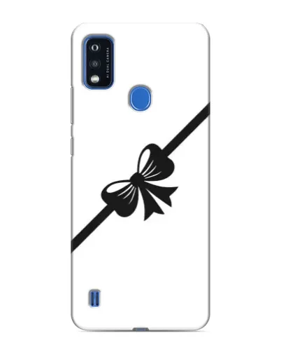 Чехол для ZTE Blade A51 с картинкой «Диагональный бант» Чехол для ZTE Blade A51 с картинкой «Диагональный бант»