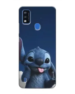 Чехол для ZTE Blade A51 с картинкой «Стич в облаках»