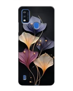 Чехол для ZTE Blade A51 с картинкой «Лиловые цветы грации»