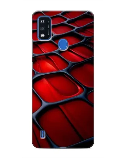Чехол для ZTE Blade A51 с картинкой «Красная глянцевая сетка» Чехол для ZTE Blade A51 с картинкой «Красная глянцевая сетка»