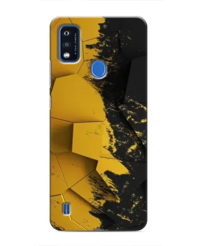 Чехол для ZTE Blade A51 с картинкой «Золотые осколки геометрии» Чехол для ZTE Blade A51 с картинкой «Золотые осколки геометрии»