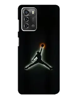 Чехол для ZTE Blade A52 с картинкой «Jordan Gradient Logo» Чехол для ZTE Blade A52 с картинкой «Jordan Gradient Logo»
