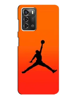 Чехол для ZTE Blade A52 с картинкой «Jordan Sunset»
