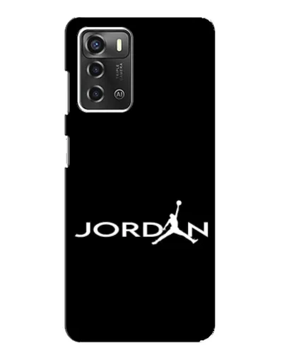 Чехол для ZTE Blade A52 с картинкой «Jordan White Logo» Чехол для ZTE Blade A52 с картинкой «Jordan White Logo»
