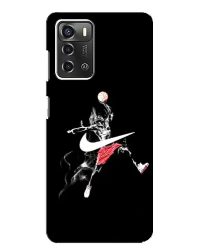 Чехол для ZTE Blade A52 с картинкой «Jordan Jumpman» Чехол для ZTE Blade A52 с картинкой «Jordan Jumpman»