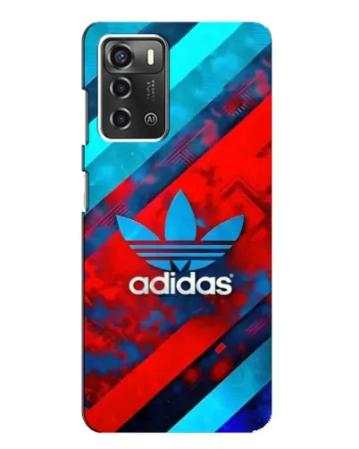 Чехол для ZTE Blade A52 с картинкой «Абстракция Adidas»