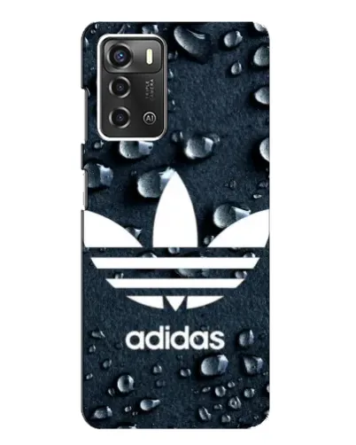 Чехол для ZTE Blade A52 с картинкой «Adidas Trefoil Blue»