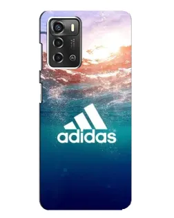 Чохол для ZTE Blade A52 з картинкою «Океанська глибина адідас» Чохол для ZTE Blade A52 з картинкою «Океанська глибина адідас»