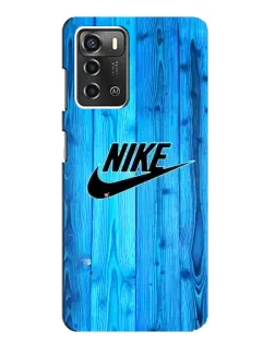 Чехол для ZTE Blade A52 с картинкой «Голубое дерево Nike»