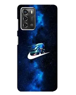 Чехол для ZTE Blade A52 с картинкой «Звездный путь Nike»