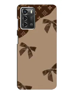 Чехол для ZTE Blade A52 с картинкой «LV — кофейный атлас» Чехол для ZTE Blade A52 с картинкой «LV — кофейный атлас»