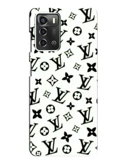 Чехол для ZTE Blade A52 с картинкой «Монохромный хаос LV» Чехол для ZTE Blade A52 с картинкой «Монохромный хаос LV»