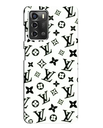 Чехол для ZTE Blade A52 с картинкой «Монохромный хаос LV» Чехол для ZTE Blade A52 с картинкой «Монохромный хаос LV»