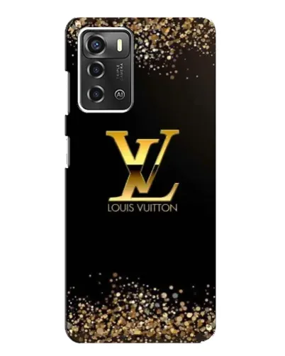 Чехол для ZTE Blade A52 с картинкой «LV — золотые искры» Чехол для ZTE Blade A52 с картинкой «LV — золотые искры»