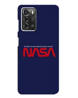 Чехол для ZTE Blade A52 с картинкой «NASA — глубокий космос»