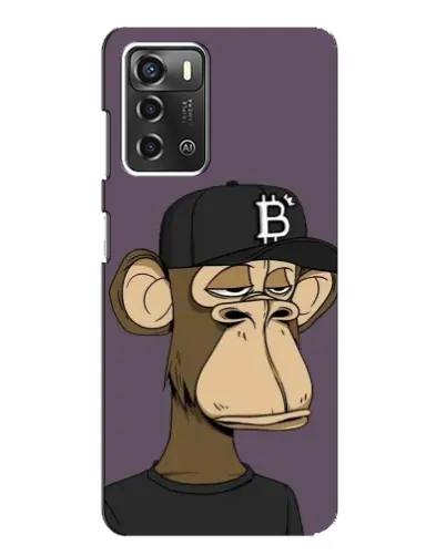 Чехол для ZTE Blade A52 с картинкой «Bored Ape в кепке» Чехол для ZTE Blade A52 с картинкой «Bored Ape в кепке»