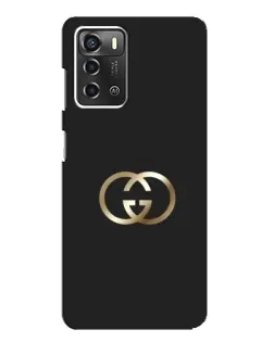 Чехол для ZTE Blade A52 с картинкой «Минимализм Gucci»