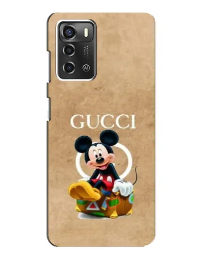 Чехол для ZTE Blade A52 с картинкой «Микки Маус Gucci — крафт» Чехол для ZTE Blade A52 с картинкой «Микки Маус Gucci — крафт»