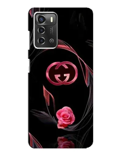 Чехол для ZTE Blade A52 с картинкой «Gucci — неоновая роза» Чехол для ZTE Blade A52 с картинкой «Gucci — неоновая роза»