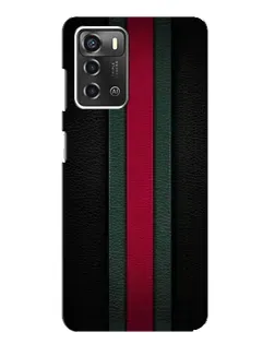 Чехол для ZTE Blade A52 с картинкой «Gucci — неоновая линия»